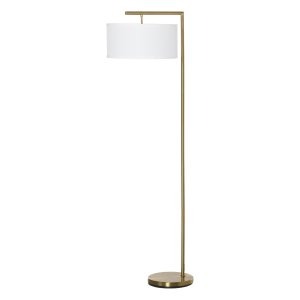Staande lamp - LuxeLiving - Metaal en goud-wit design - Stijlvol en elegant