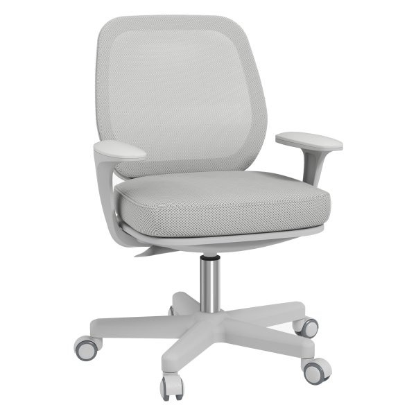 Bureaustoel - Ergonomisch - Draaibaar - Grijs