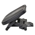 Voetensteunverstelbaar - Ergonomisch comfort - 3 hoogteposities - Zwart