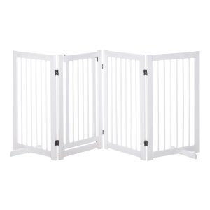 Hondenkennel - Robuuste Hondenhut - Inklapbare Deuren - Wit