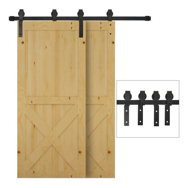 Schuifdeursysteem - Accessoireset - Zwart