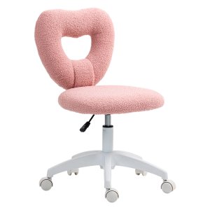 Kantoormeubelen - Bureaustoel - Hartvormige rugleuning - Roze