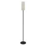 Wit Linnenlook lampenkap - Stijlvol design - Voetschakelaar - Wit