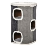 Krabpaal - LuxeKatten - Spaanplaat - Sisal - Grijs/Wit