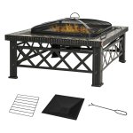 Tuinhaard - Barbecook - Grillfunctie - Vonkbescherming - Zwart