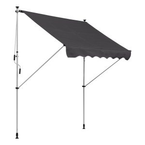 Luifel - OutdoorPro - Extra schaduw - Stevig - Grijs