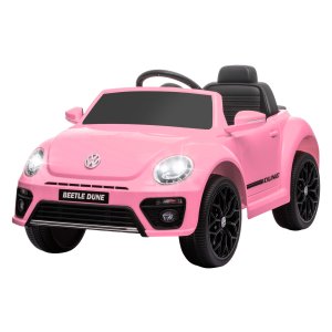 Kinderauto Kever Roze - Snelheidsregeling - Afstandsbediening