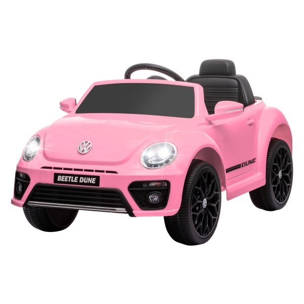 Kinderauto Kever Roze - Snelheidsregeling - Afstandsbediening