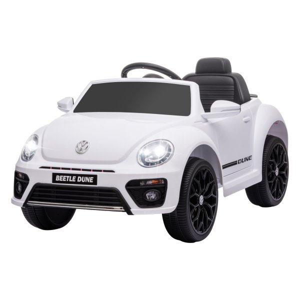 Kinderauto - Elektrisch - Snelheid 3-5 km/u - Wit