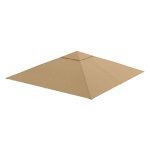Paviljoendak - LuxeGarden - Waterdicht - UV-bestendig - Beige