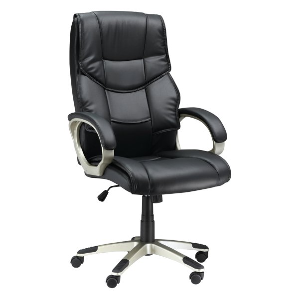 Ergonomische bureaustoel - Comfort Deluxe - Kantelmechanisme - Hoge rugleuning - Zwart
