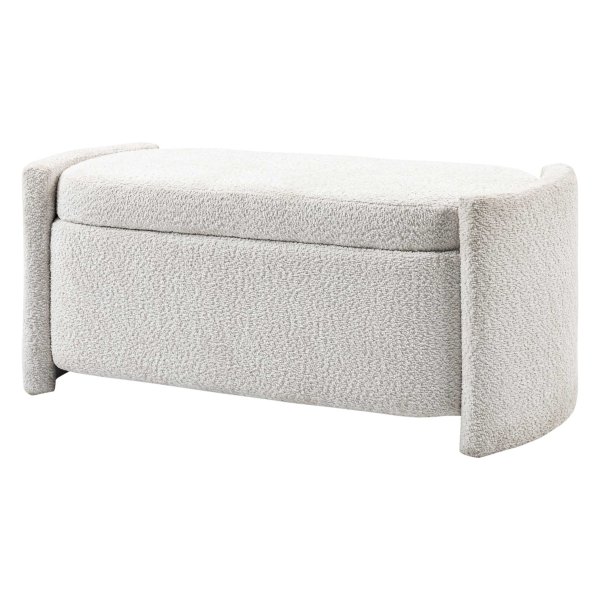 Bankje- Opbergruimte - Comfort - Crème/Beige
