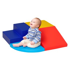 Schuimbouwstenen - ZAZA Home - Reusachtig Bouwspeelgoed - Kunstleren Bekleding - Veelkleurig