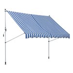 Luifelarm - Sterk en duurzaam - Waterproof - Grijs