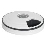 Voederdispenser – PetPleasure - programmeerbaar – LED-display - wit
