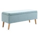 Opbergbank – Scandinavisch design - Lichtgroen