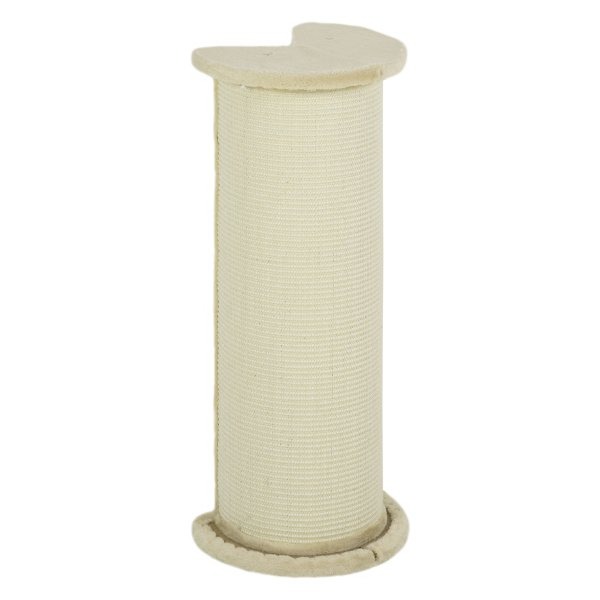 Krabpaal – LuxeKatten - Krabkolom – Krabstam - crème wit