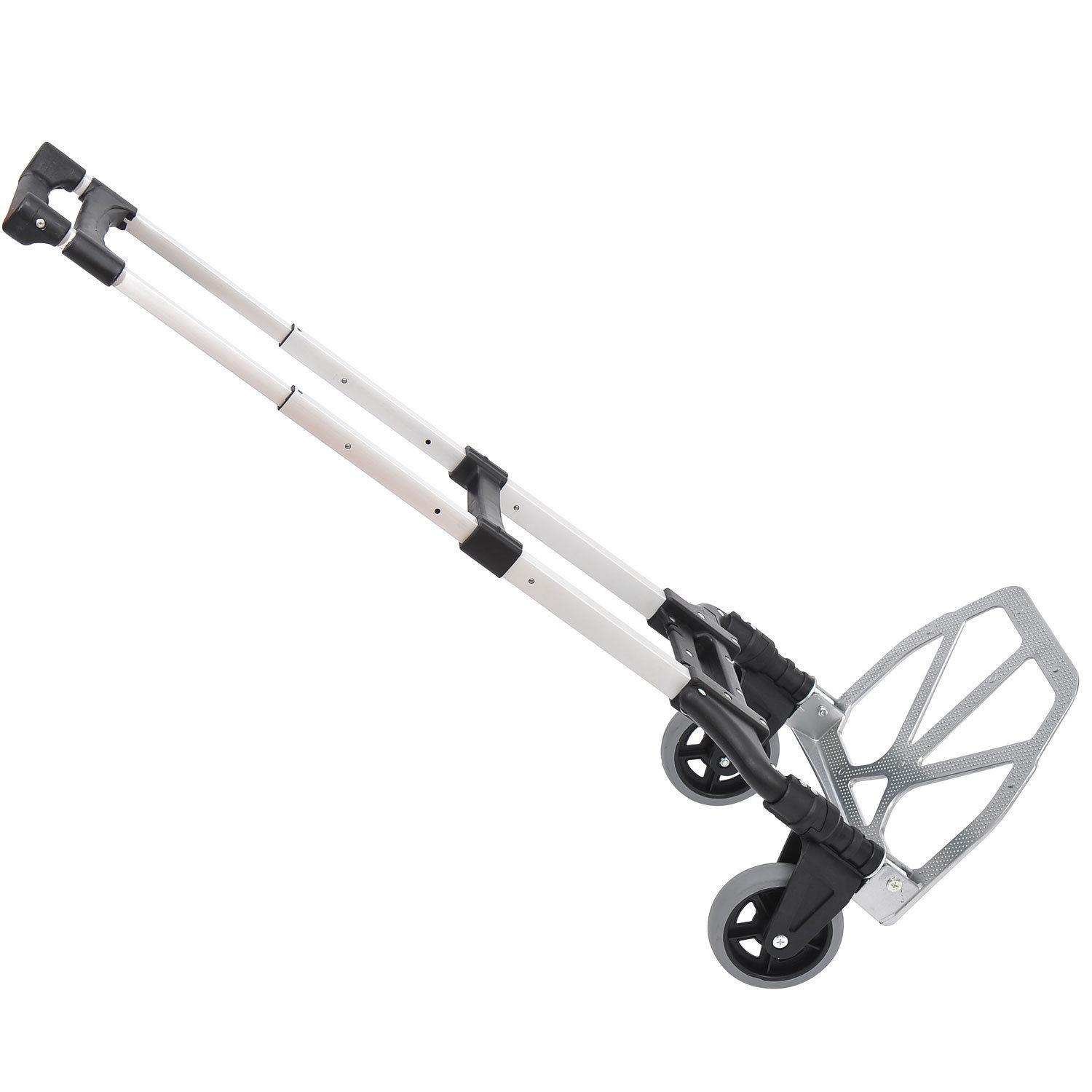 Transportkar - Opvouwbaar - Aluminium - Grijs