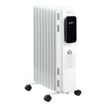 Elektrische Radiator - Verplaatsbaar - 2180W - Wit