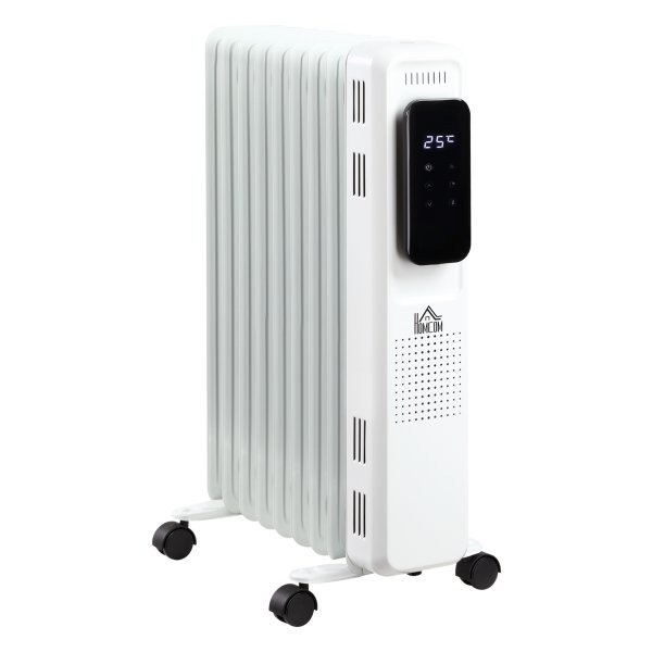 Elektrische Radiator - Verplaatsbaar - 2180W - Wit