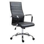 Ergonomische BUSINE bureaustoel - Kantelbare functie - Verstelbare hoogte - Zwart