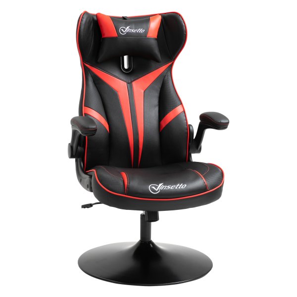 Gamingstoel - Ergonomisch design - Lendensteun - Zwart