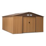 Tuinhuis - Stijlvol design - Ruime opslag - Bruin
