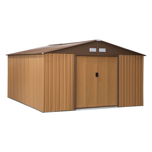 Tuinhuis - Stijlvol design - Ruime opslag - Bruin