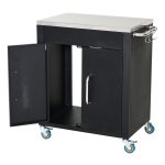 Keukentrolley - KitchenCraft - Multifunctioneel - Stijlvol - Zwart