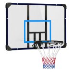 Basketbalbord -- Stalen ring - Buitenbasketbalbord - Zwart