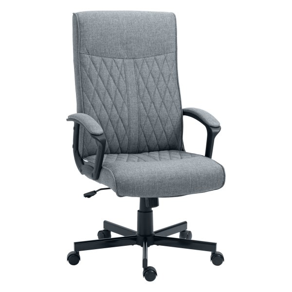 Kantelstoel - Ergonomisch design - Hoogteverstelbaar - Donkergrijs