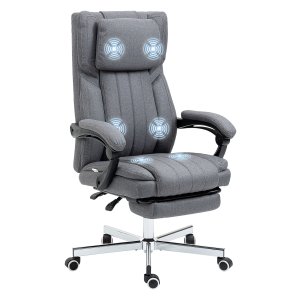 Ergonomisch - LuxeZone - Massagestanden - Ligfunctie - Grijs