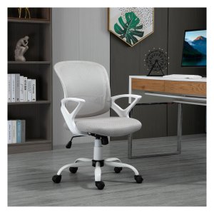 Bureaustoel - Ergonomisch en Verstelbaar - Grijs
