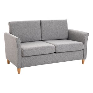 Tweepersoonsbank - Comfort - Stijlvol - Lichtgrijs