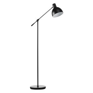 Vloerlamp – Flexibel design - Verstelbare zwenkarm - Zwart