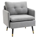 Linnenstof - Zaza Home - Comfortabel - Elegant - Grijs