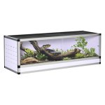 Terrarium - Aluminium Reptielen & Amfibieën - Wit/Zilver