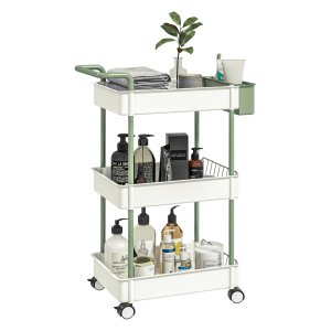 Serveerwagen - Zaza Home - 3 lagen - wit