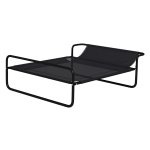 Hondenbed met frame - Duurzaam - Ademend - Zwart