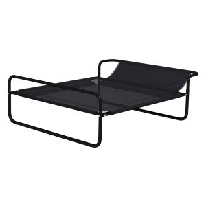 Hondenbed met frame - Duurzaam - Ademend - Zwart