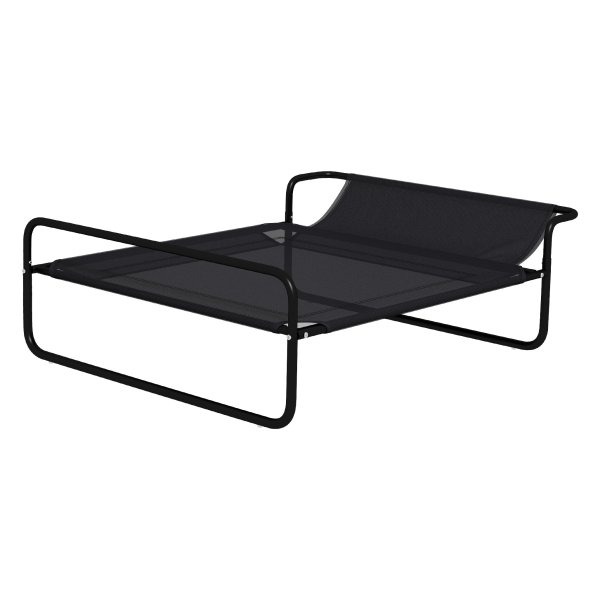 Hondenbed met frame - Duurzaam - Ademend - Zwart