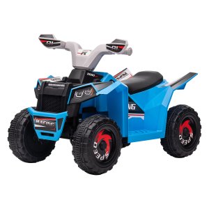 Kinderquad - Elektrisch - 2,5 km/h - Vooruit & Achteruit - Blauw