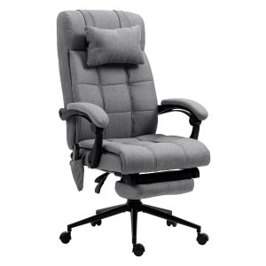 Kantoorstoel - Ergonomisch design - Massagemogelijkheid - Grijs