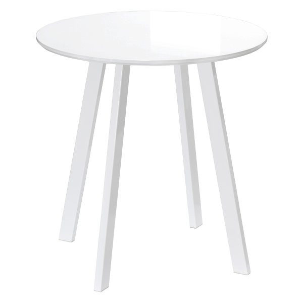 Ronde Eettafel Bijzettafel - Stijlvolle Design - Wit