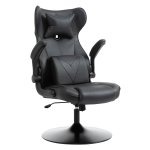 Ergonomische Gaming Stoel - Gevoerd - Verstelbare Hoogte - Zwart