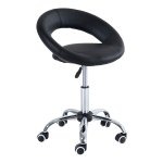 Werkkruk - Dynamisch - Ergonomisch - Zwart