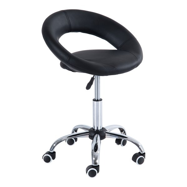 Werkkruk - Dynamisch - Ergonomisch - Zwart