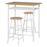 Eettafel – BART - Modern design – Uitschuifbaar - Wit