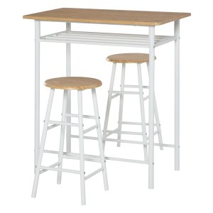 Eettafel – BART - Modern design – Uitschuifbaar - Wit