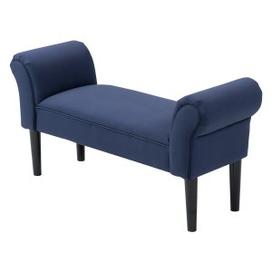Bankje - Gevoerd - Belastbaar - Blauw